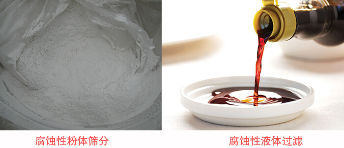 PP材質(zhì)塑料篩分機(jī)整機(jī)可篩分物料特性。